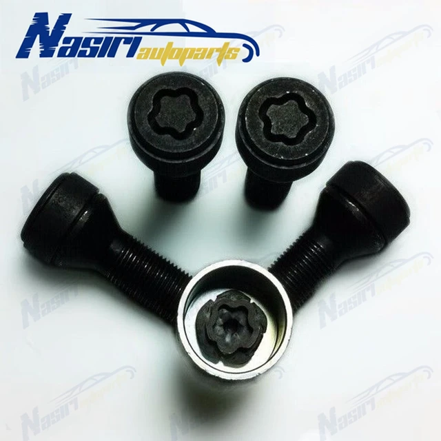 Wheel Lock Set Anti Theft Lug Nuts Bolt with Key For BMW X3 X4 X5 X6 3