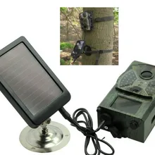 HC300M охотничья камера, солнечная панель, зарядное устройство, батарея, внешняя мощность, дикая природа, разведчик, инфракрасная охотничья тропа, камера s EU Plug