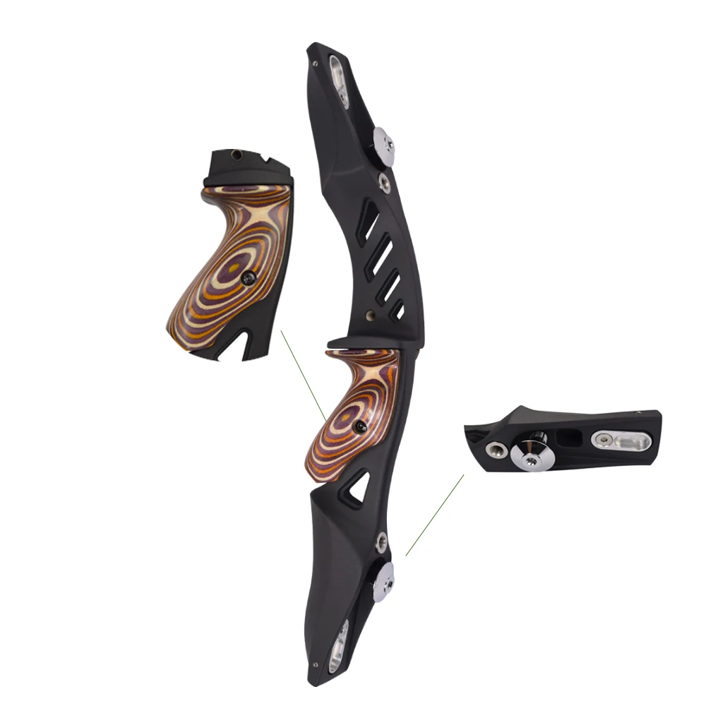 1x Traditional Recurve Bows Left Hand Handle Archery Hunting Shooting