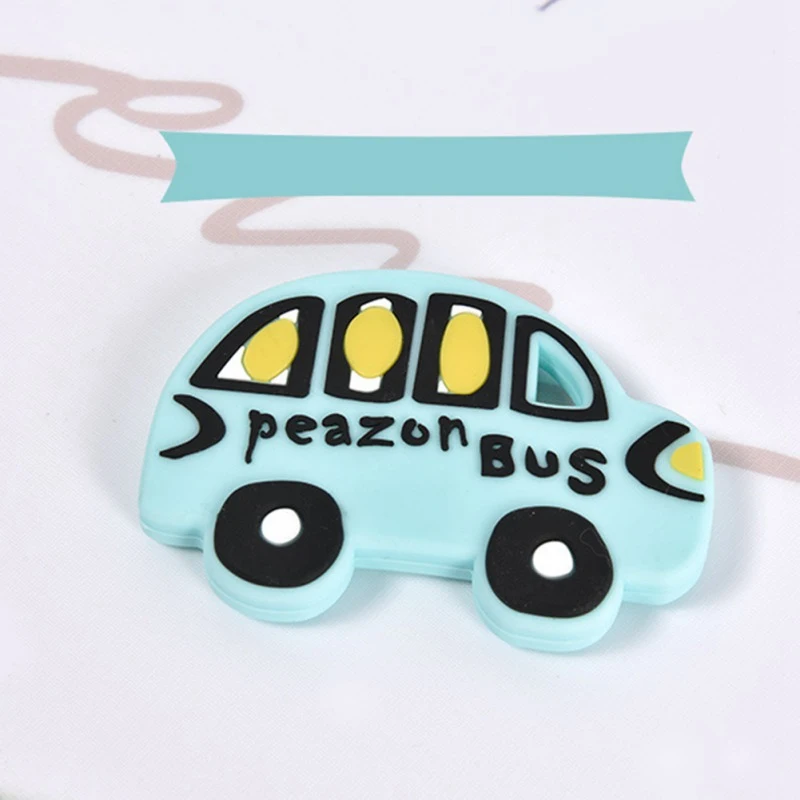 Автомобильный силиконовый прорезыватель из дфп в форме мороженого, Детское Зубное кольцо для ребенка, подарок для ребенка, игрушки