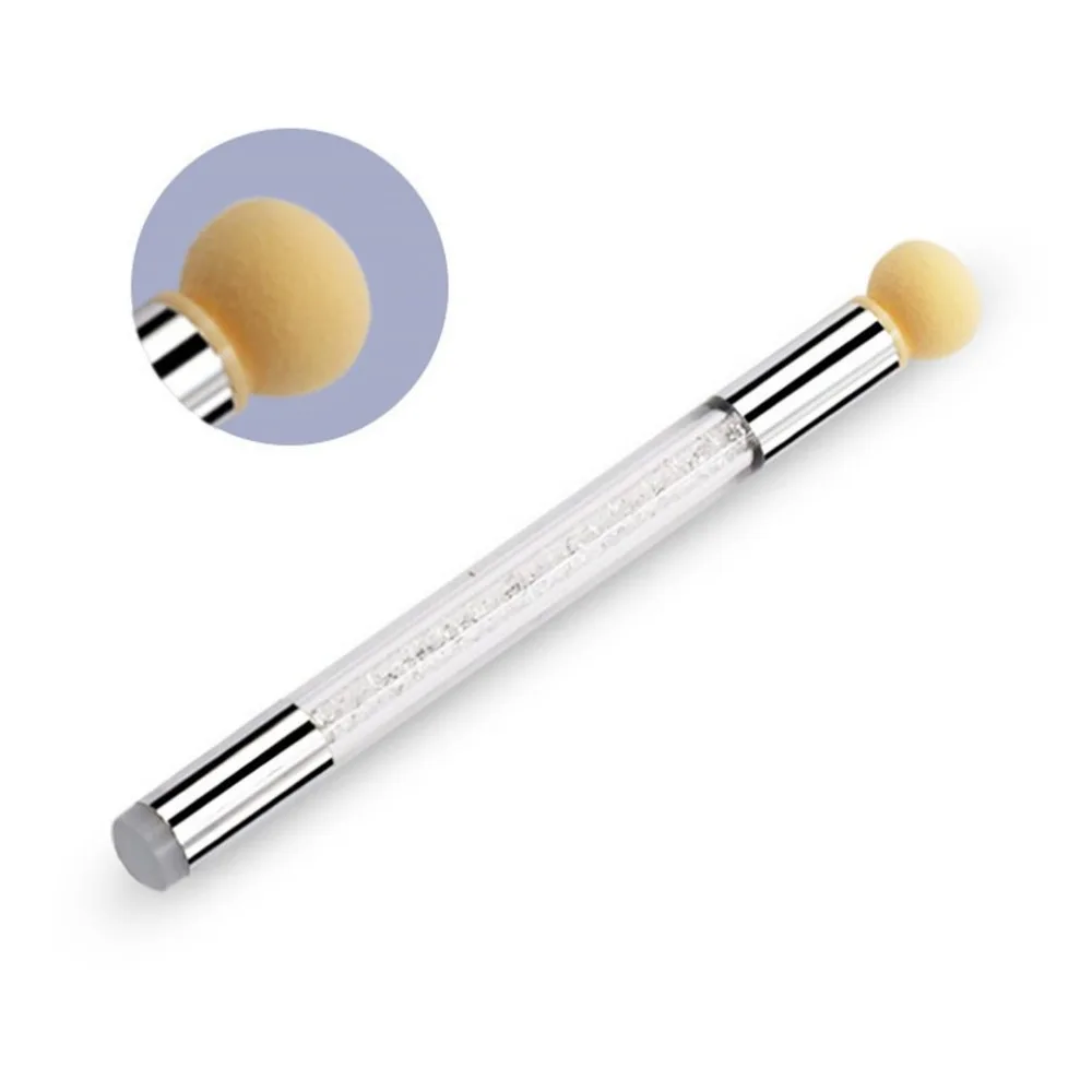 

Double Head Sponge Halo Dyeing Silicone Gel Stamp Halo Dyeing Sponge Head Color Pencil Printing Dual-purpose Pen