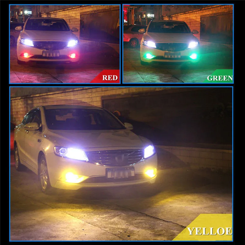 2 шт. T10 12SMD 5050 RGB светодиодный низкое энергопотребление высокая мощность
