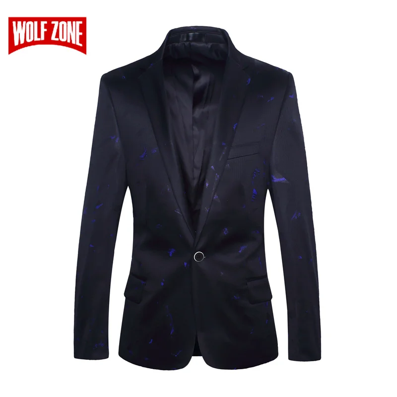 

New Arrival Autumn and Winter Mens Fashion Brand Blazer British's Style Casual Slim Fit Suit Jacket Business Suits Men Coat