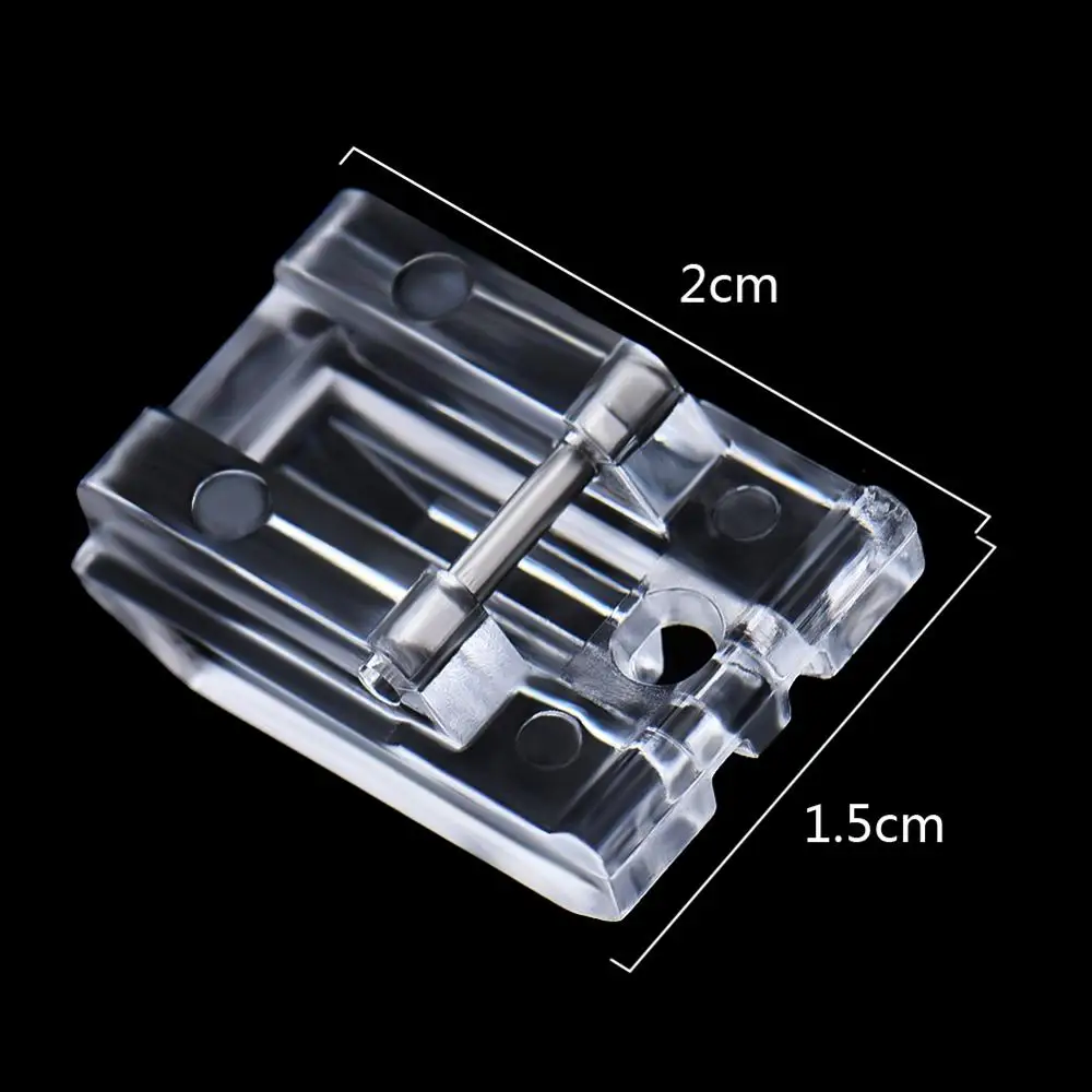 New Home Sewing Machine Parts Press Foot Plastic Presser Invisible Zipper Feet For Brother Household Sew Machine Accessories