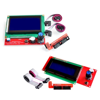 

3D Printer LCD Display Reprap Smart Controller Reprap Ramps 1.4 12864/2004 LCD Control