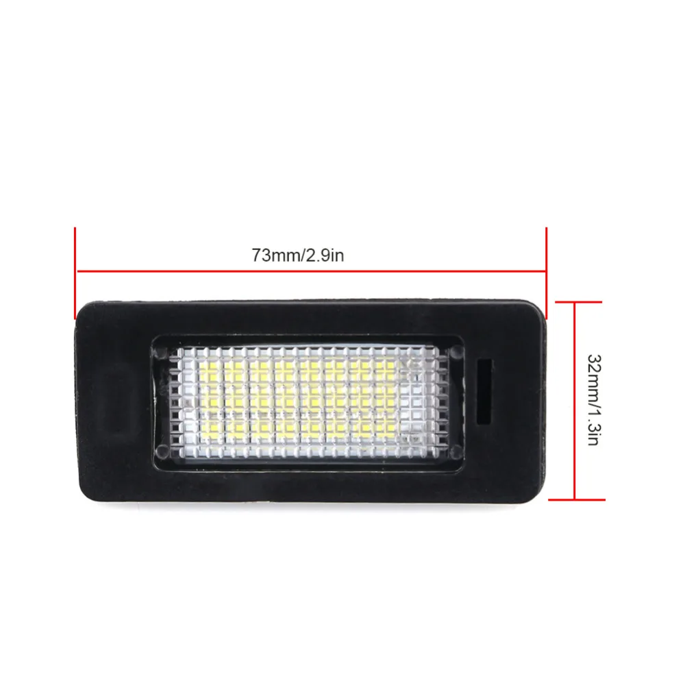 2 шт. 24 автомобиля SMD led номерной знак светильник для BMW E90 E82 E92 E93 M3 E39 E60 E70 X5 E39 E60 E61 M5 E88