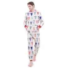 Centuryestar Tmall Quality Sleepers Long Pajamas Onesie For Men Hooded Jumpsuit Male Autumn Winter 100% Polyester One Piece Centuryestar Tmall Quality Sleepers Long Pajamas Onesie For Men Hooded Jumpsuit Male Autumn Winter 100% Polyester One Piece