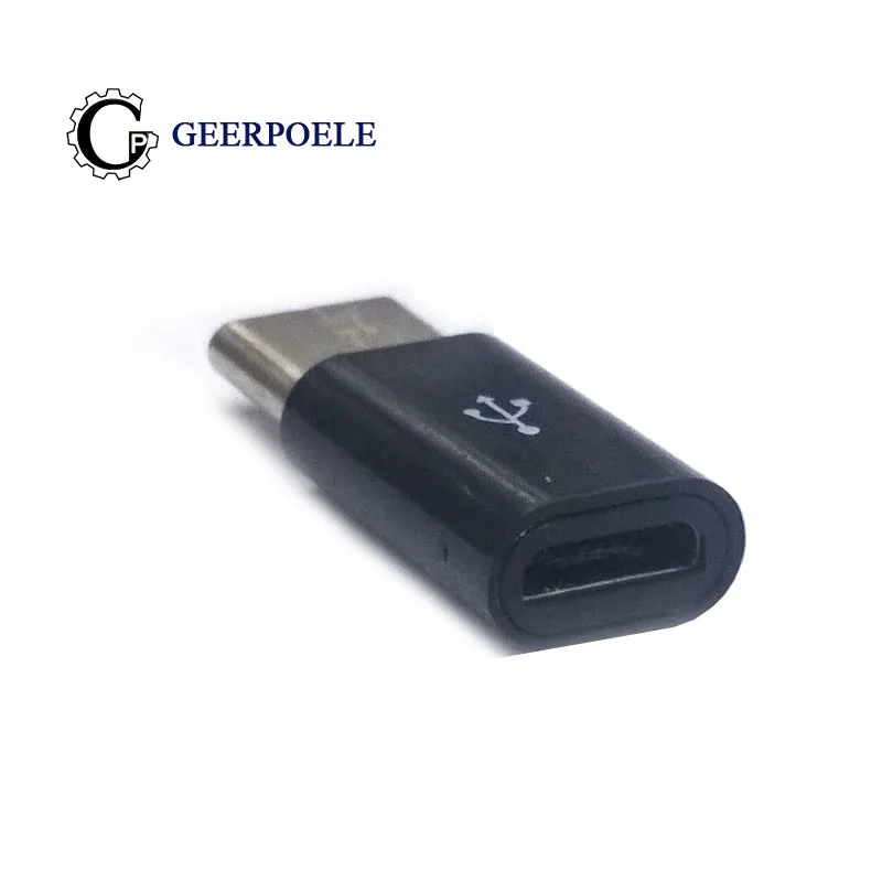 5 шт./лот Type-C адаптеры разъемы Micro USB разъем пластиковый корпус Jack Tail Sockect мини