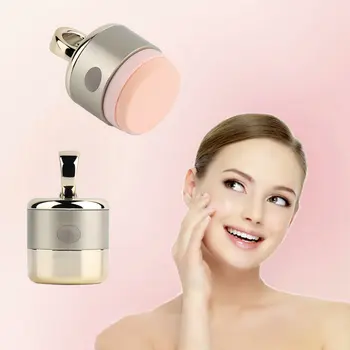 

1 Set 3D Electric Smart Foundation Face Powder Puff Vibrating Make up Foundation Applicator Tool Boxed With 2 Extra Puffs