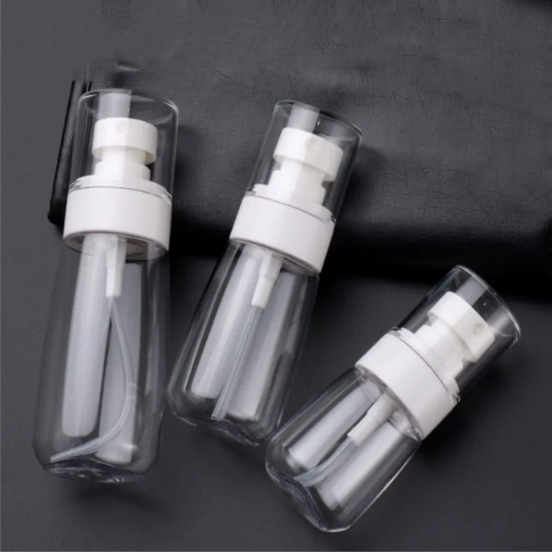 

1 Pcs Mini Plastic Fine Spray Refillable Bottle Transparent Small Empty Spray for Make Up Travel Essential Empty Spray Bottle