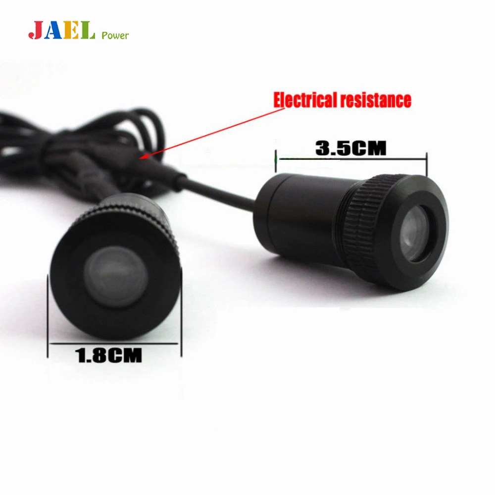 

2PCs Case For Renault LED LOGO Door Welcome Light Courtesy led car laser projector Logo Ghost Shadow Light