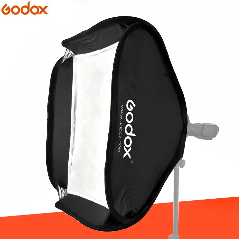 Godox 20x20 дюймов 50*50 см складной софтбокс подходит для S образного кронштейна
