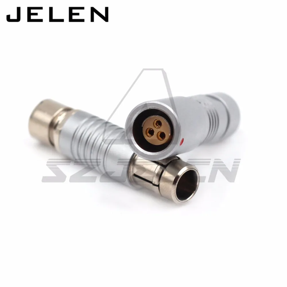 Camera ARRI/SONY RS 3pin Male and female connectors power plugin