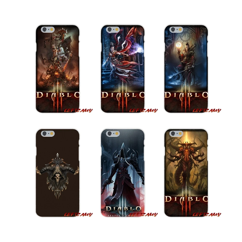 

For Samsung Galaxy S4 S5 MINI S6 S7 edge S8 S9 S10 Plus Note 3 4 5 8 9 Accessories Phone Cases Covers Fashion Games Diablos III