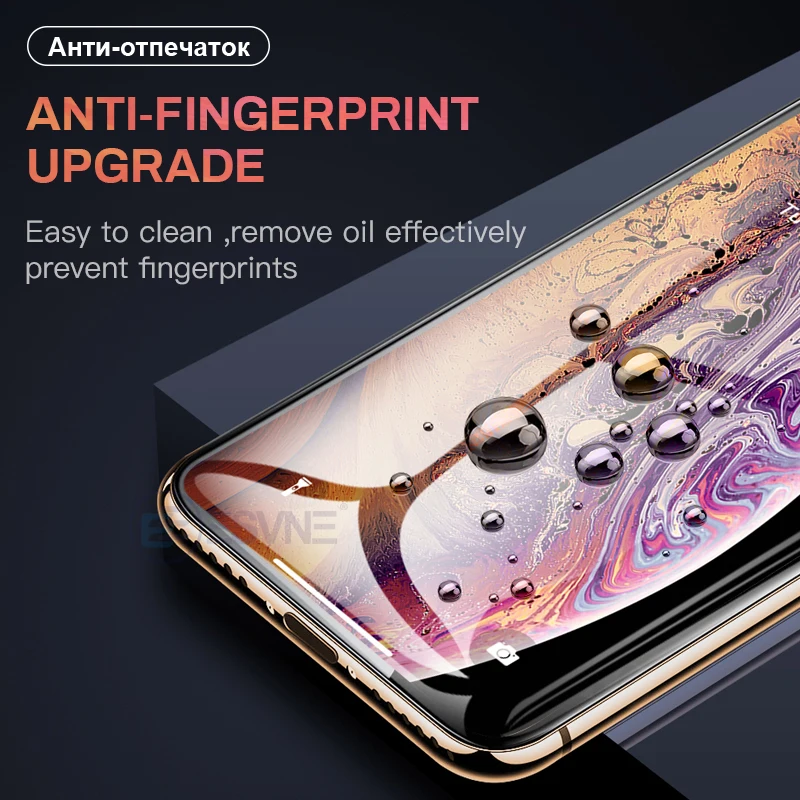 

Bapick 30D Tempered Glass Screen Protector for iphone 6s 6 7 8 Plus for iPhone X XS MAX XR Film Curved Edge Glass Protection