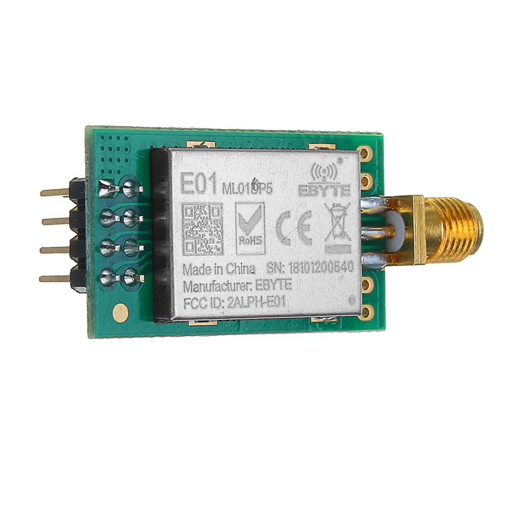 LEORY Беспроводной радиочастотный приемопередатчик Связь модуль nRF24L01P+ PA+ LNA 2,4G 22dBm 100 мВт
