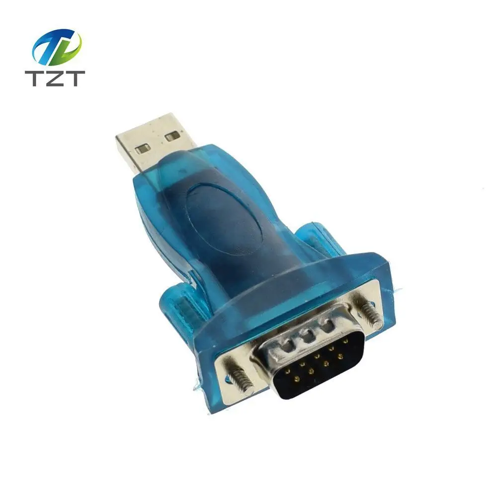 

1pcs TZT HL-340 USB to RS232 COM Port Serial PDA 9 pin DB9 Adapter support Windows7-64
