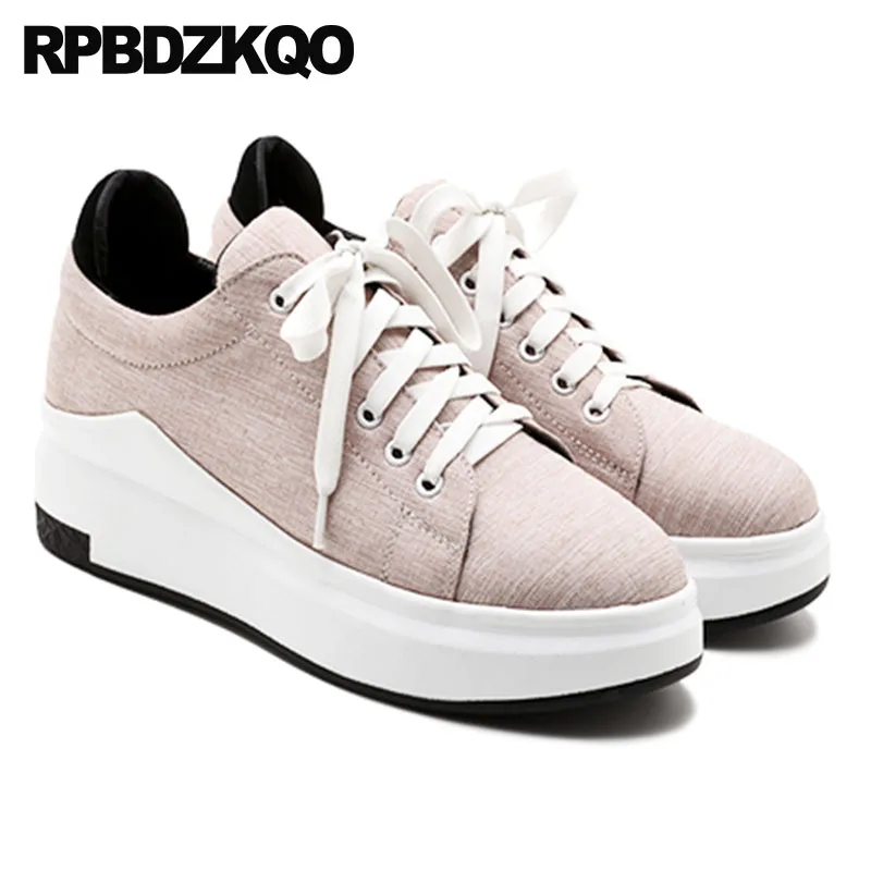 Womens Flats Slip On Casual Bow Knotted Trainers Skater Ladies Pumps Shoes Size