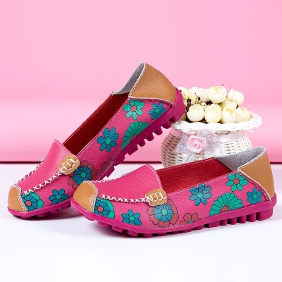 Solide Fleur Imprimer Tenis Mocassins 2018 Appartements Ballerines Femmes yellow Sneakers Mode Feminino Chaussures orange Black blue white Wg8czv
