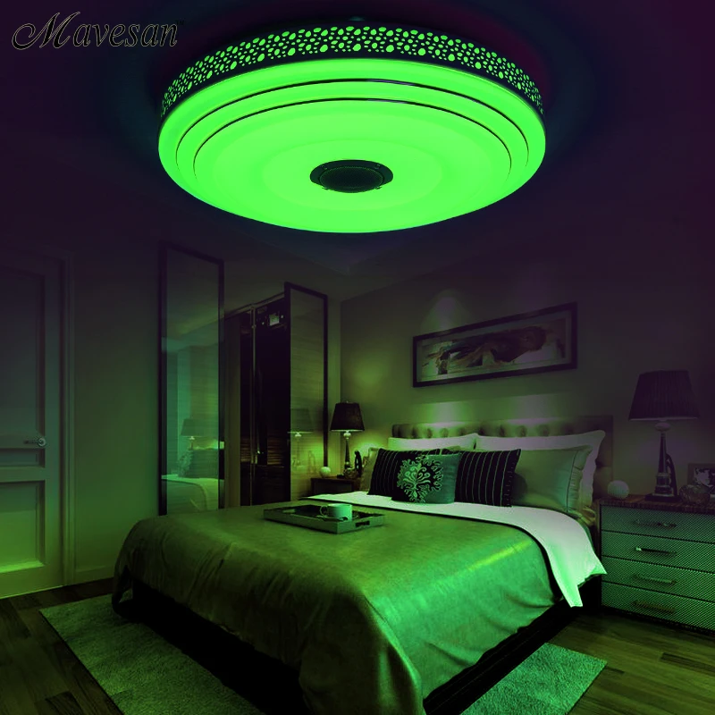 Luzes de Teto 2017 novo rgb dimmable 36 Interruptor : Interruptor Liga / Desliga
