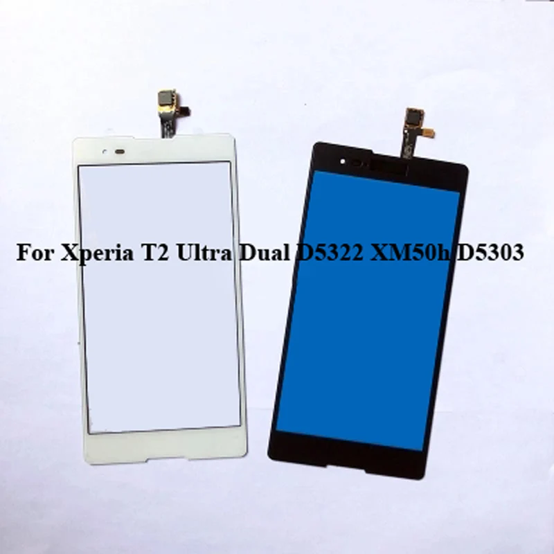 6 0 для Sony Xperia T2 Ultra Dual D5322 XM50h D5303 сенсорный экран дигитайзер в сборе T 2