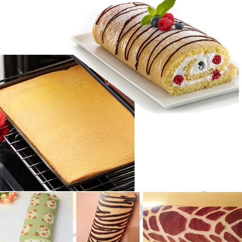 Пищевой силиконовый коврик для выпечки DIY многофункциональная подкладка для торта антипригарный вкладыш для духовки Швейцарский рулон коврик для выпечки инструменты для выпечки