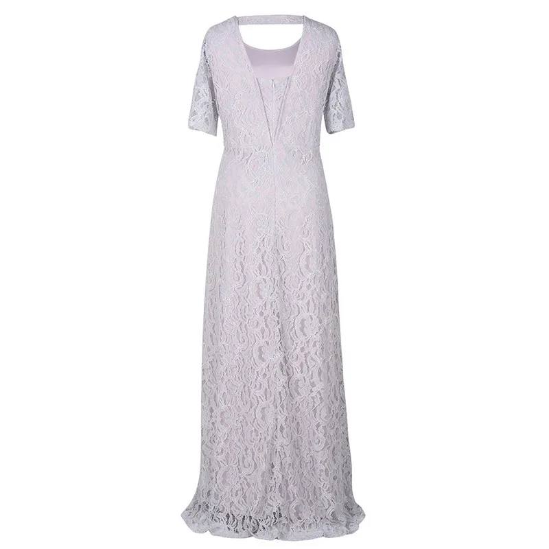 Nemidor Women's Full Lace Plus Size Evening Maxi Dress (3)