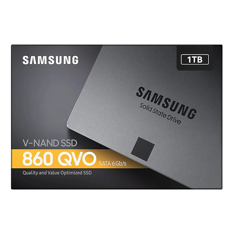 Высокоскоростной Внутренний твердотельный диск SAMSUNG 1 ТБ 4 SSD 860 QVO HDD жесткий SATA 3 2 5