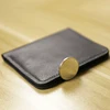 Genuine Leather Casual men wallet luxury design Short purse slim Card Holder Solid money bag famous brand thin minimalist wallet ► Photo 3/6