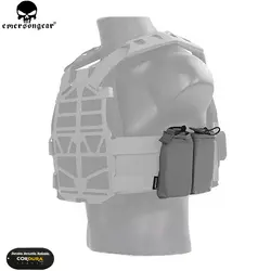 EMERSONGEAR 7,62 двойной подсумок для SS Жилет Модульный Molle подсумок для 5,56 журнал черный Coypte коричневый мешок EM6403