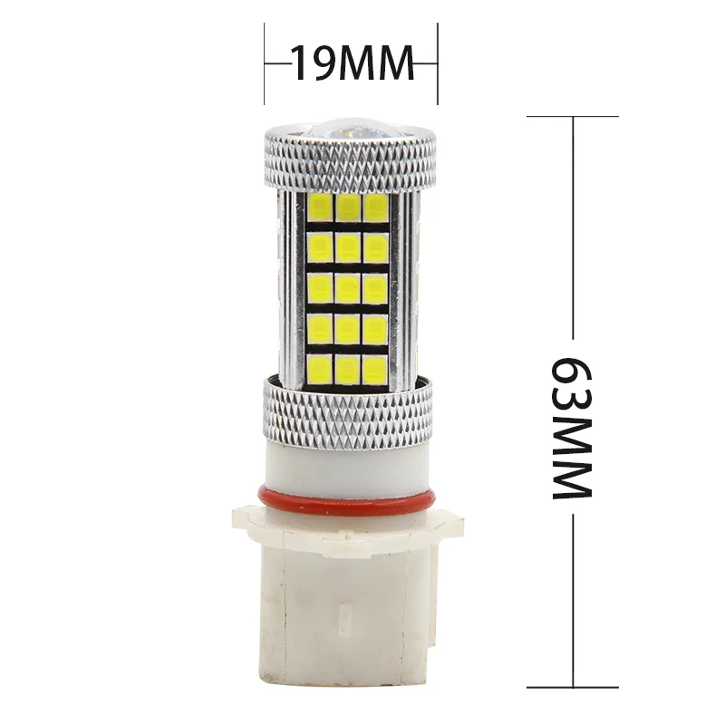 2 шт. h7 h4 led p13w PSX26W h16 t25 H11 H8 HB4 HB3 66smd 2835 Противотуманные фары дневные фары задние лампы дневного светильник Белый DRL белые светодиодные лампы 12v