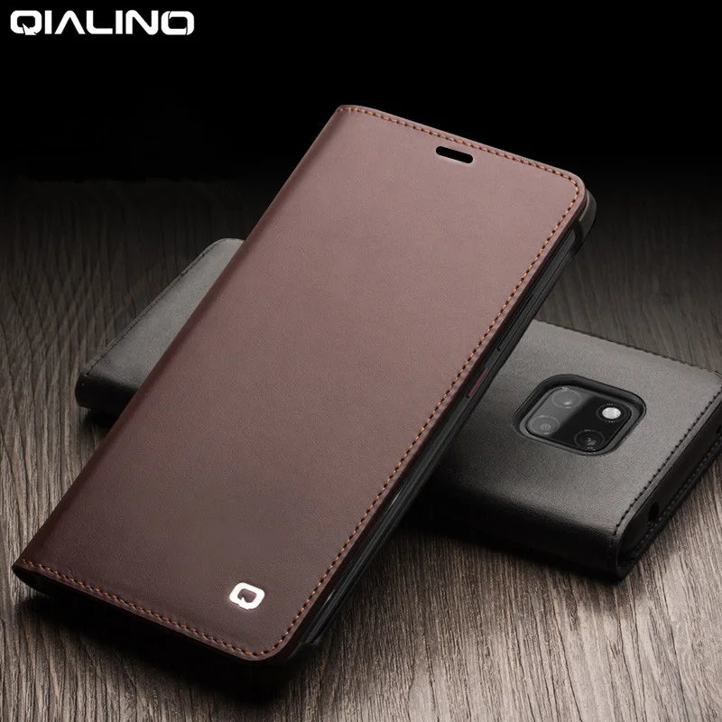 

Handmade Genuine Leather Case For Huawei Mate 20 Pro Case Ultra Slim Card Slot Bag Flip Cover For Huawei Mate 20 Pro 20 X Cover