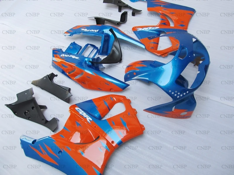CBR893RR 1994-1997 наборы для тела Honda Cbr893RR 1994 ABS обтекатель CBR 893 1997 синий оранжевый мотоцикл обтекатель