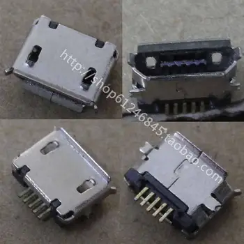 

free shipping for Netbook Tablet PC mobile phones Micro USB data interface plug the end SMD 5-pin U033