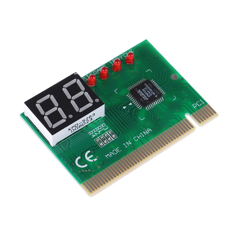 2-Digit Analysis PC Motherboard Test POST Diagnostic Debug Card Analyzer PCI