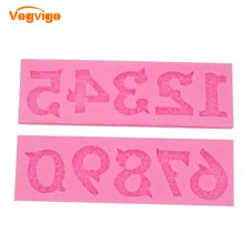 VOGVIGO номер помадка плесень торт плесень цифровой 123 домашний декор делая набор для выпечки с шоколадом Плесень Инструмент Новое поступление