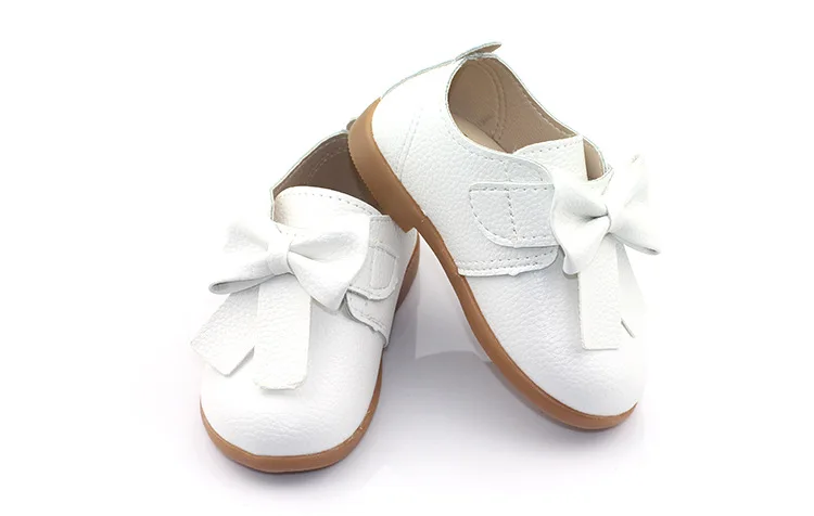 Стелька 13,5-15 см; повседневная детская обувь ярких цветов для девочек; тонкие туфли с бантом для маленьких девочек