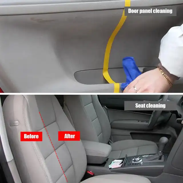 Us 1 74 18 Off Car Interior Agent Ceiling Cleaner Home Flannel Woven Fabric Water Free Cleaning Agent Interior Cleaner In Leather Upholstery