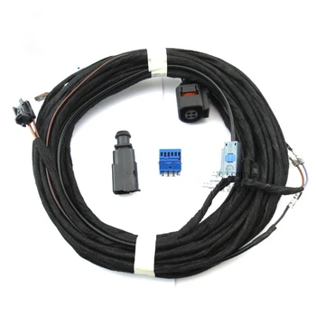 

For Volkswagen VW PASSAT B8 Golf 7 R LOGO turn standard Rear view camera RVC cable wires