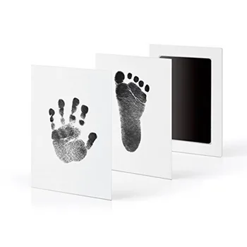 

Newborn Baby Handprint Footprint oil Pad painting Ink Pad Photo Hand Foot Print Pad Wonderful Keepsake Smart inkless touch