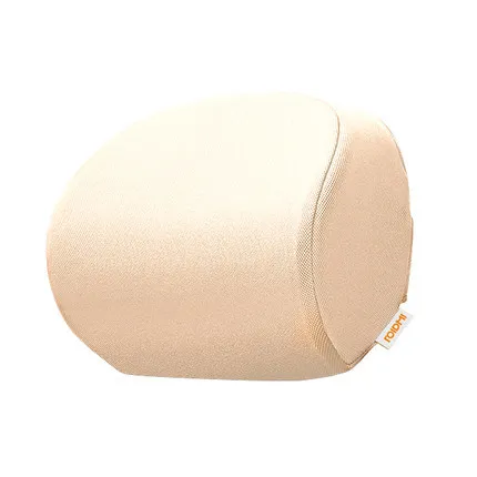 [Хит] оригинальная Подушка Xiaomi Roidmi R1 для дома, автомобиля, офиса, подголовника, кофейная шелковая ткань, 60d, медленный отскок, подушка с эффектом памяти - Цвет: pillow beige