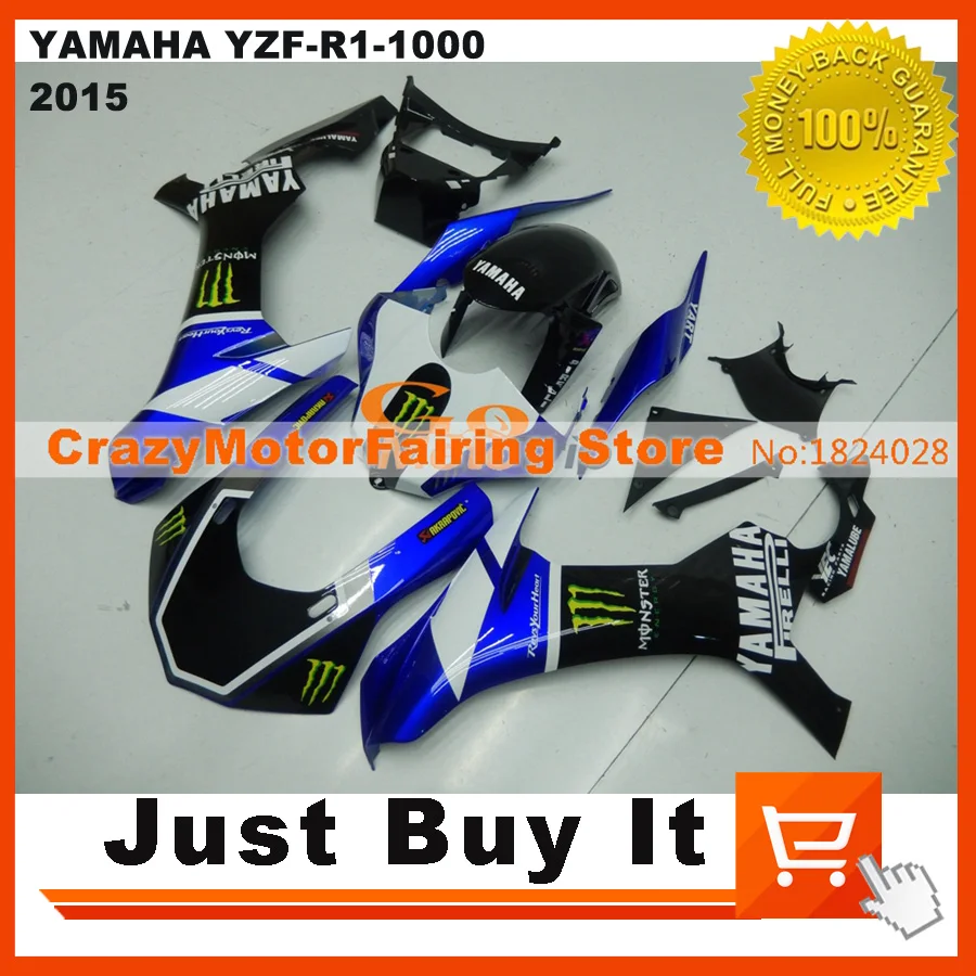 100 Fit Fairing Kit For YAMAHA R1 2015 2016 OEM YART YZF R1 2015
