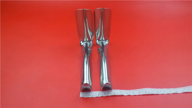 Medical use stainless steel  vaginal retractor gynecology use retracter surgical instrument 2pcs/pack 4
