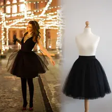 Белая юбка из тюля с высокой талией Pettiffant женские вечерние юбки для девочек мягкая ткань