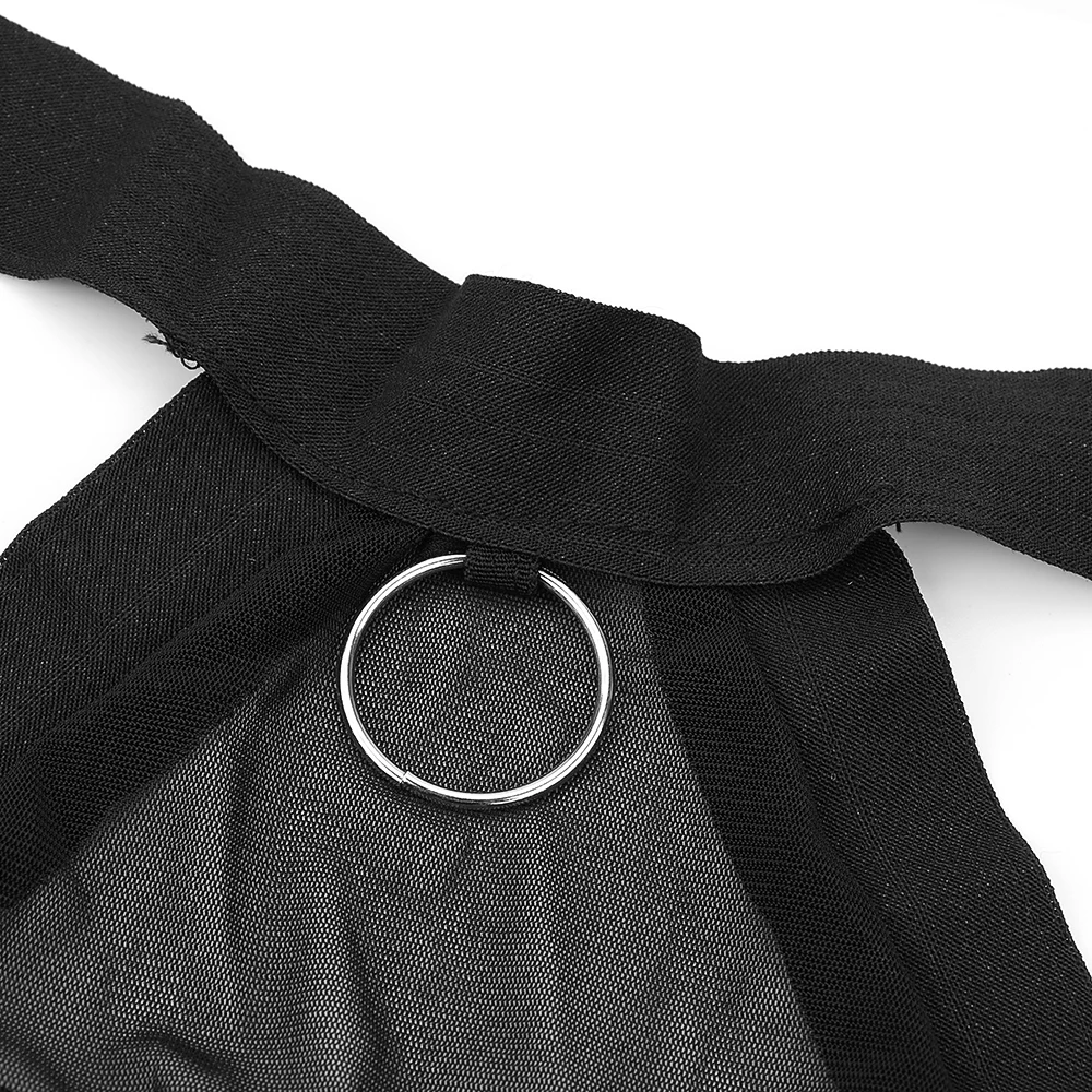 Экзотические костюмы OLO прозрачные наручники открытая промежность скоба в