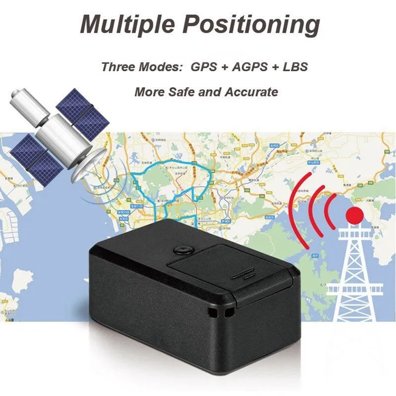 Отслеживание программного обеспечения Wi-Fi GF-19 мини беспроводной gps трекер Магнитный позиционная сигнализация автомобиль отслеживание приложение Автомобильный gps трекер часы услуги