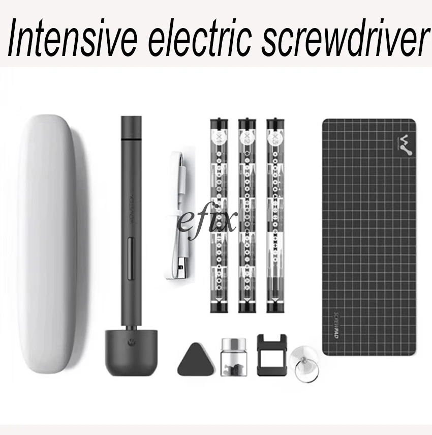 

WOWSTICK 1F Pro Mini Electric Screwdriver Rechargeable Cordless Power Screw Driver Kit with LED Light Lithium Battery Operated