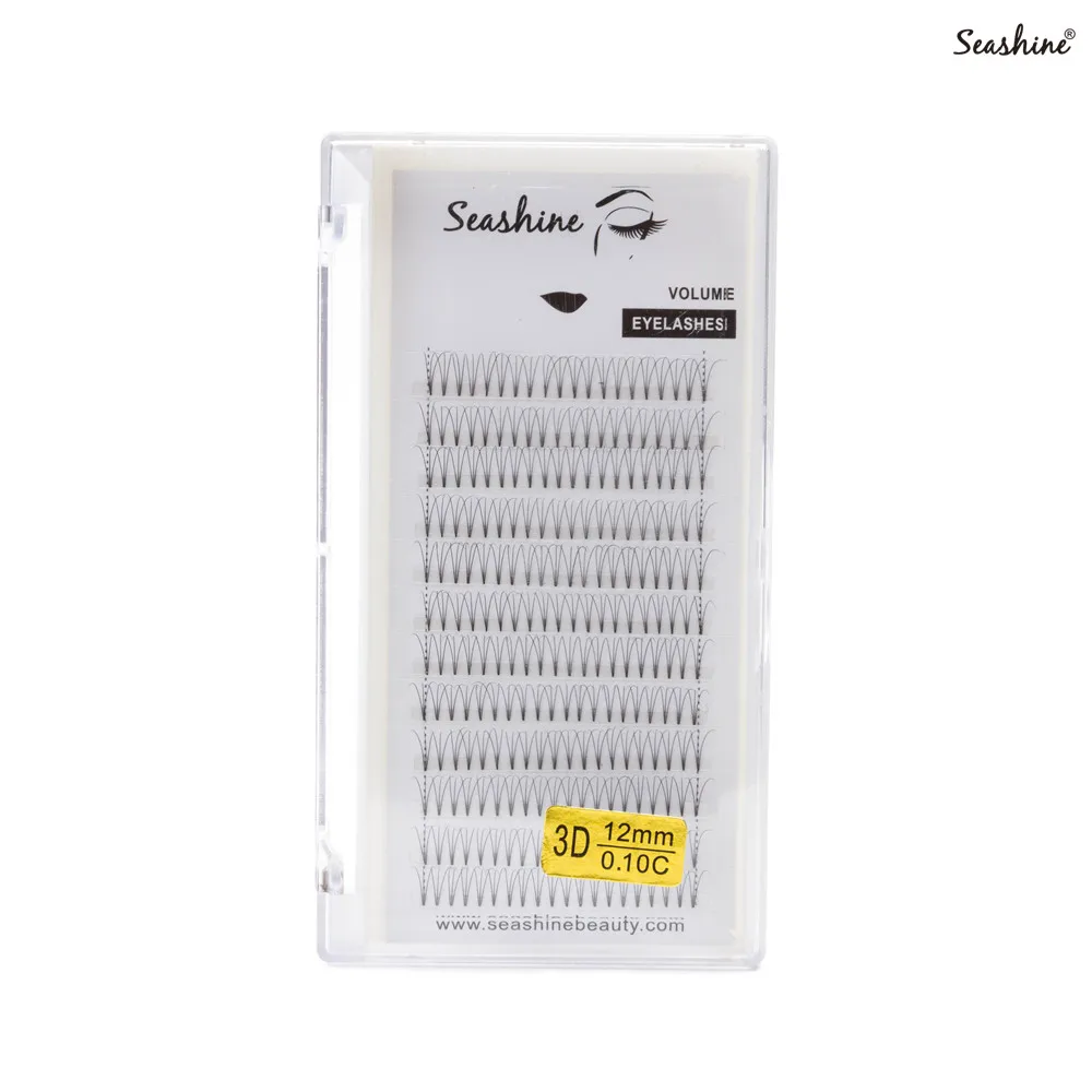 Seashine 1 Tray Volume Lash Premade Fans High Quality 8-18mm Eyelashes Extension Lashes | Красота и здоровье