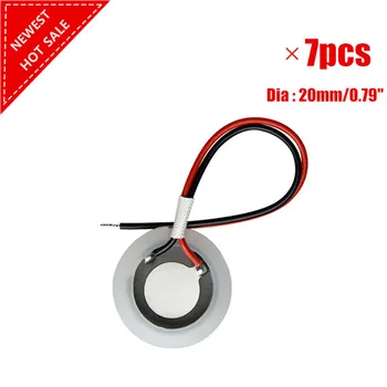 

7pcs/ Lot 20mm Fogger Mist Maker Ultrasonic Atomization Ceramic Disc Ring Sheet Atomizer Humidifier Accessories SR020