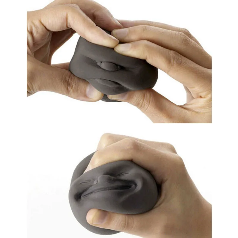 

Newest Human Emotion Face Vent Ball Toys Resin Relax Adult Novelty Toys Stress Relieving Anti-stress Ball Toys Gift